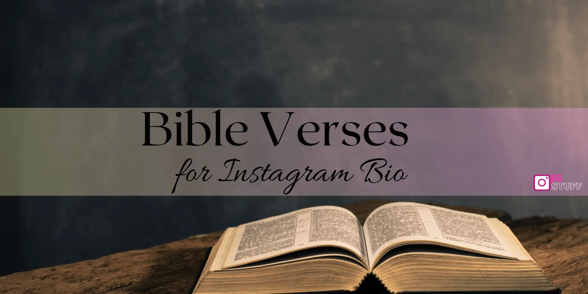 Bible Verses For Instagram Bio Inspirational Short For Girls