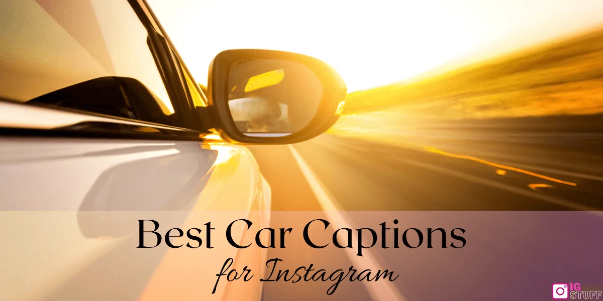 Car Captions for Instagram
