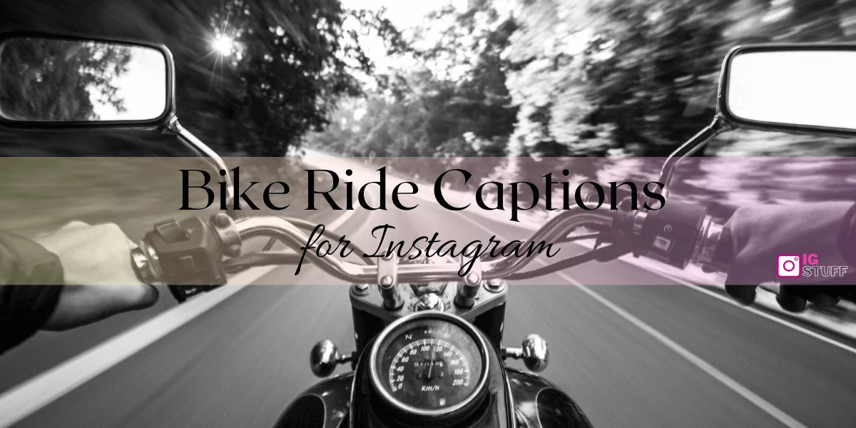 Bike Captions for Instagram