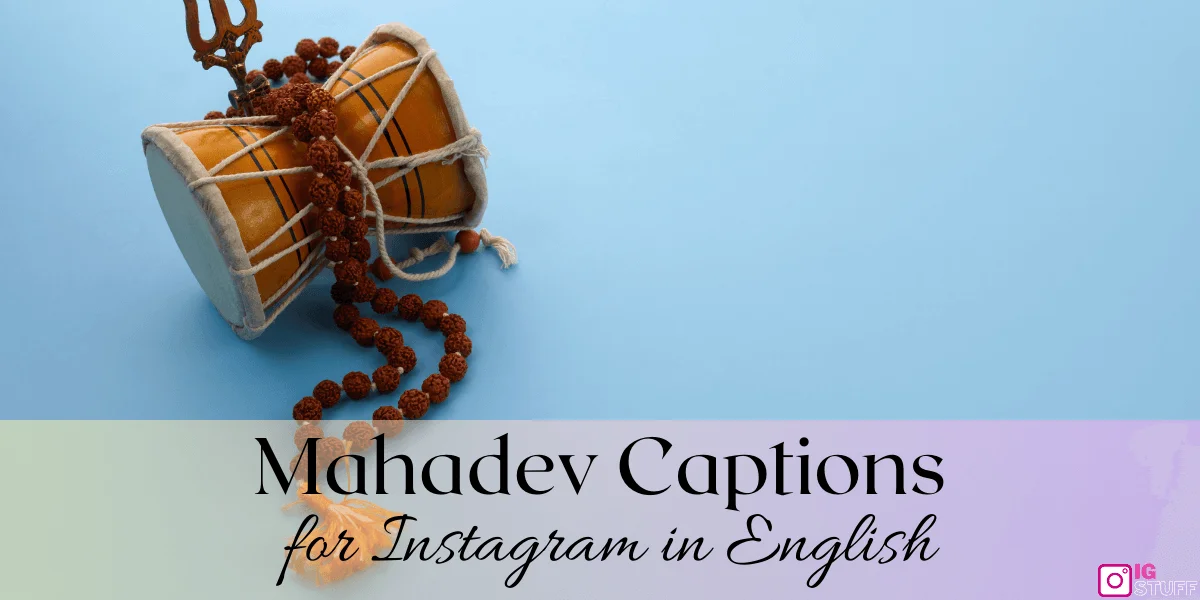 Mahadev Captions for Instagram