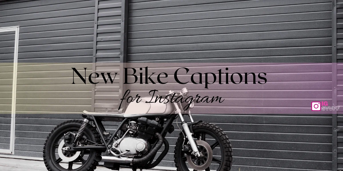 Bike Captions for Instagram
