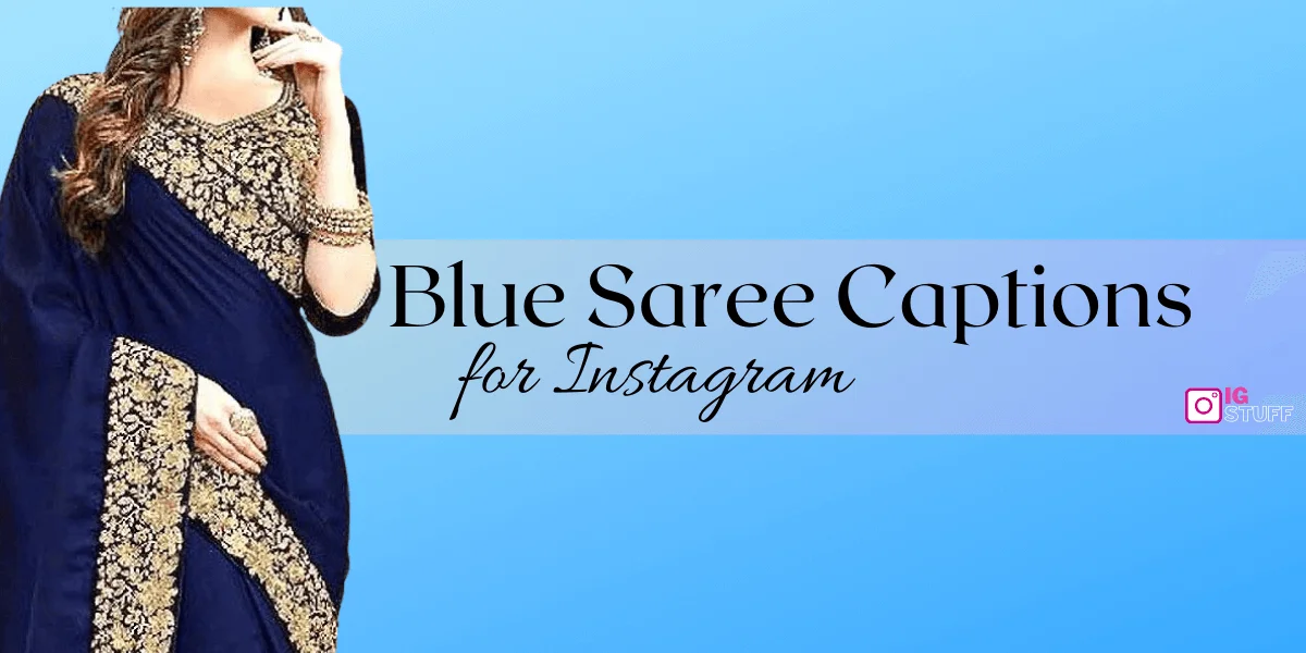 Blue Captions for Instagram