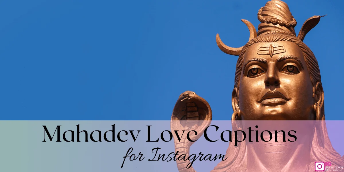 Mahadev Captions for Instagram