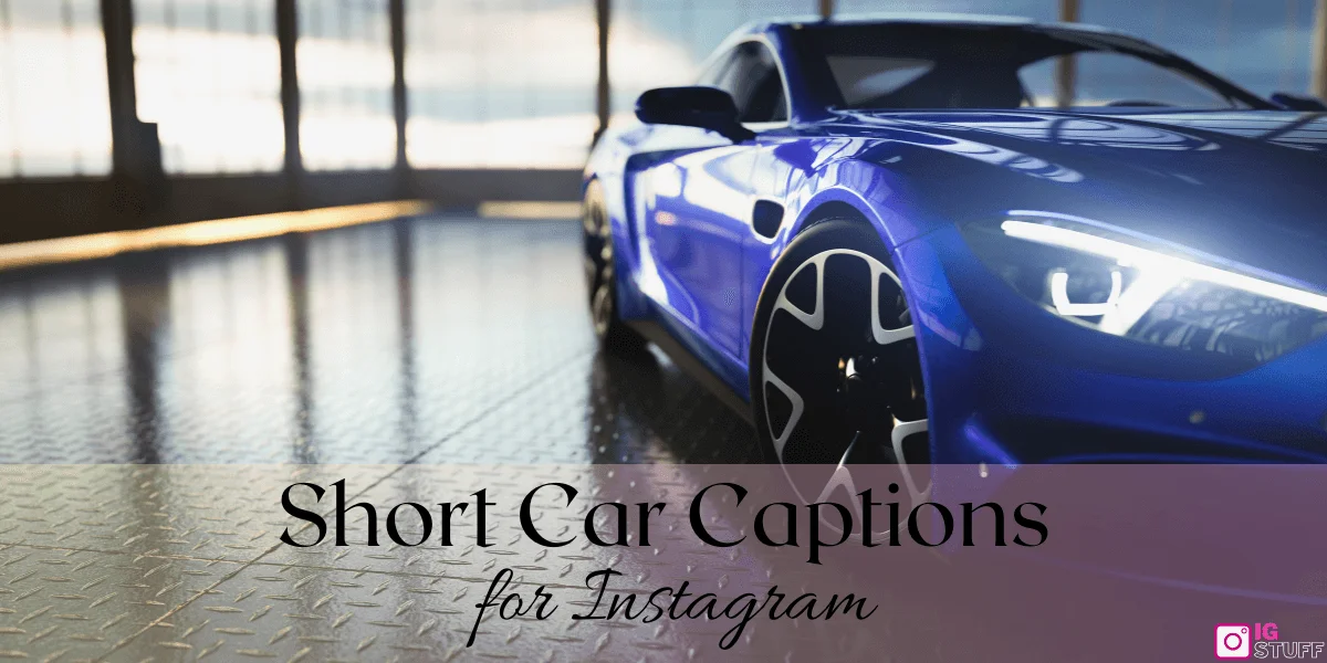 Car Captions for Instagram