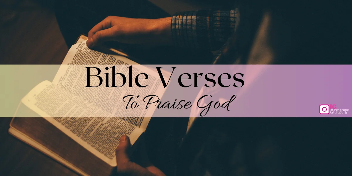 Bible Verses for Instagram Bio