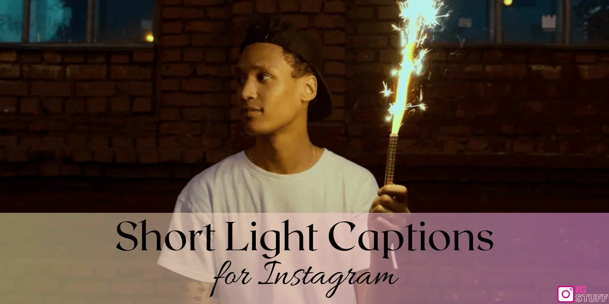 Light Captions for Instagram