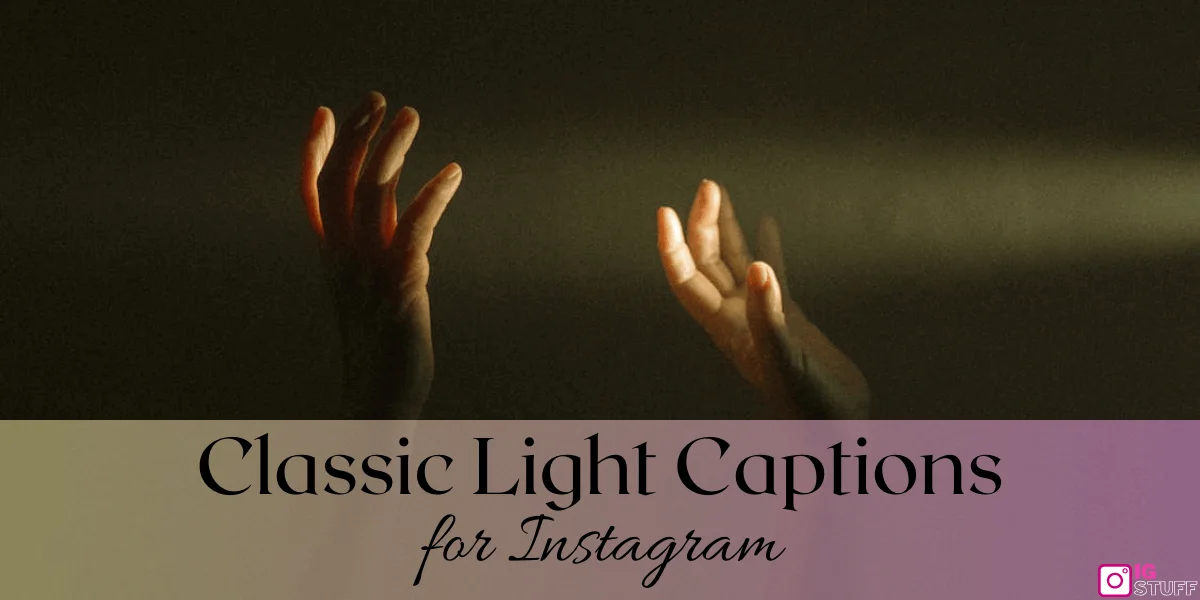 Light Captions for Instagram