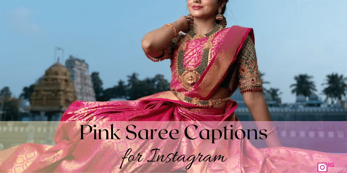 Pink Captions for Instagram