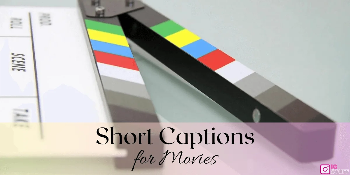 Movie Captions for Instagram