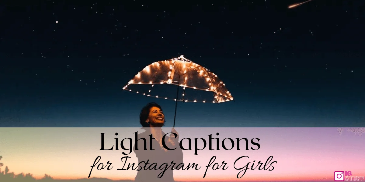 Light Captions for Instagram