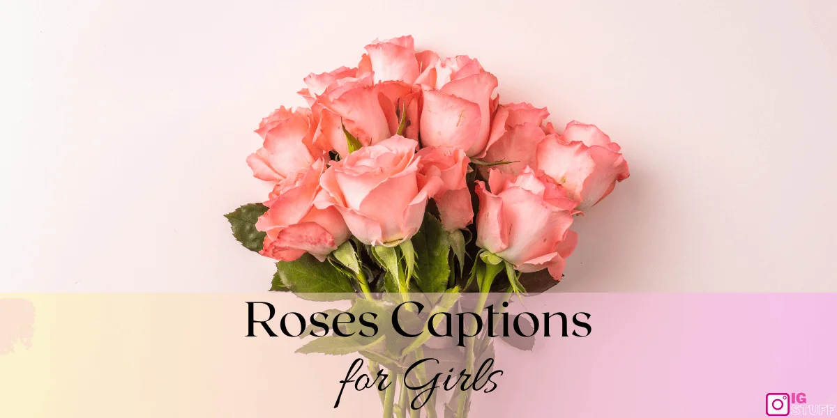Rose Captions for Instagram