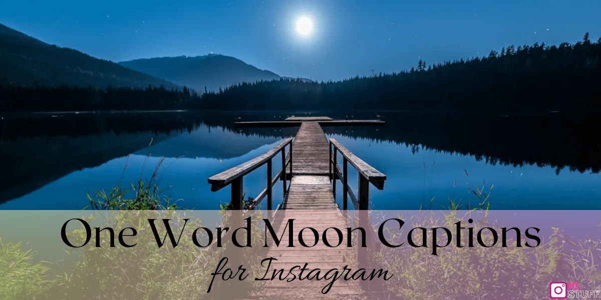 Moon Captions for Instagram