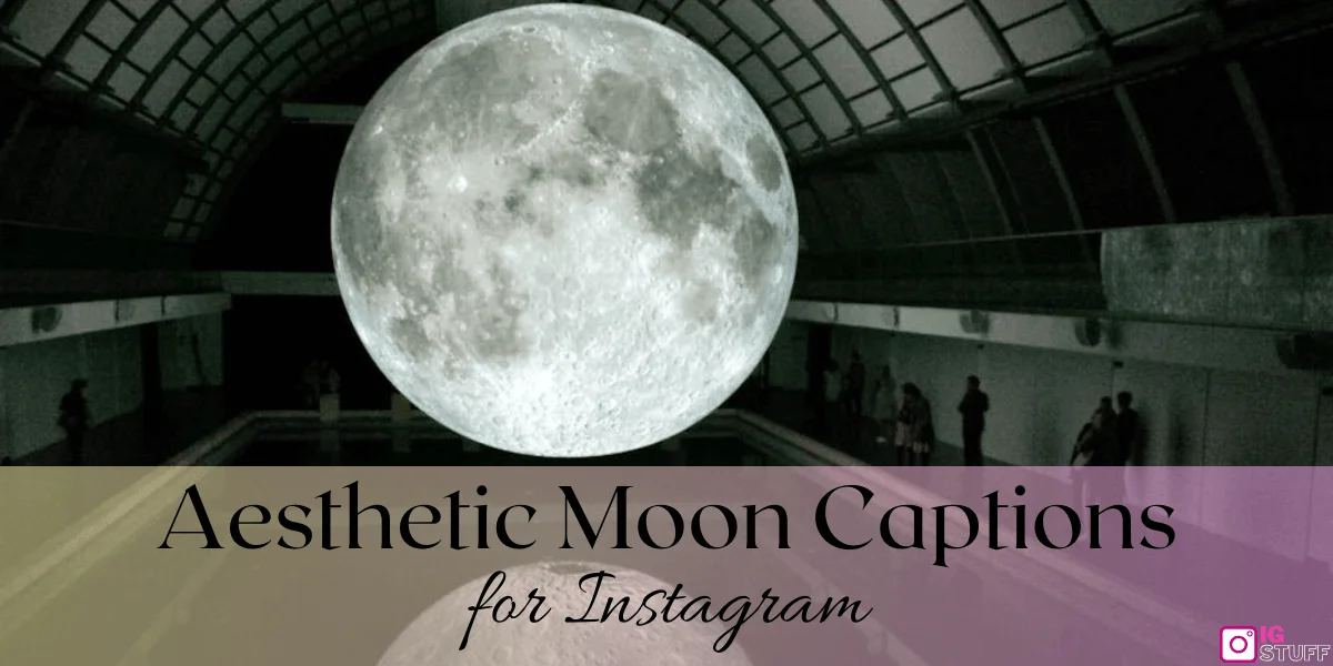 Moon Captions for Instagram