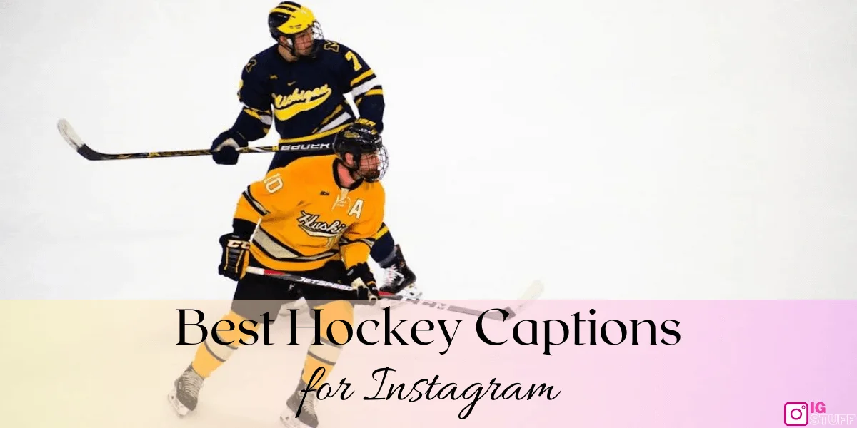 Hockey Captions for Instagram