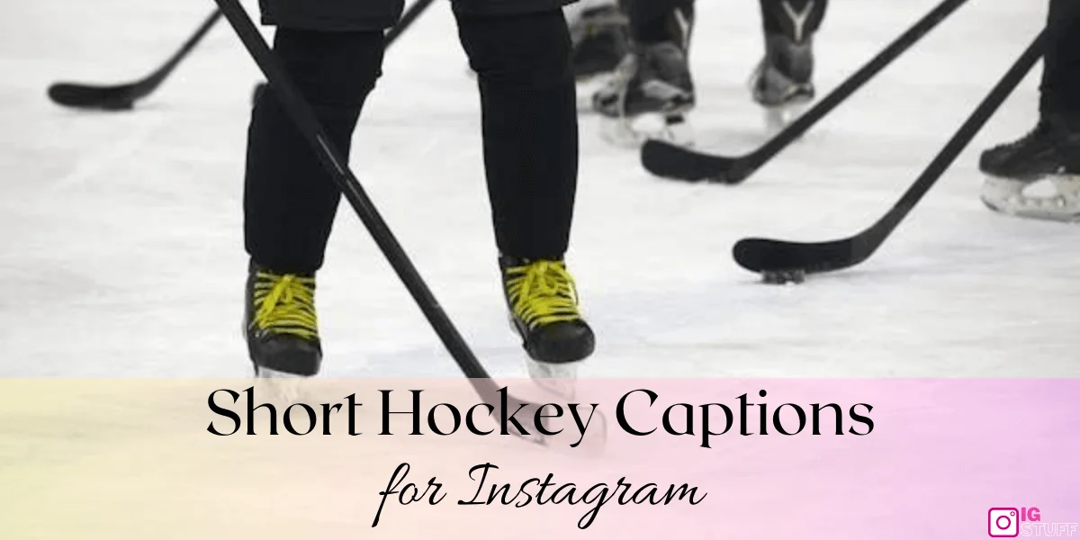 Hockey Captions for Instagram