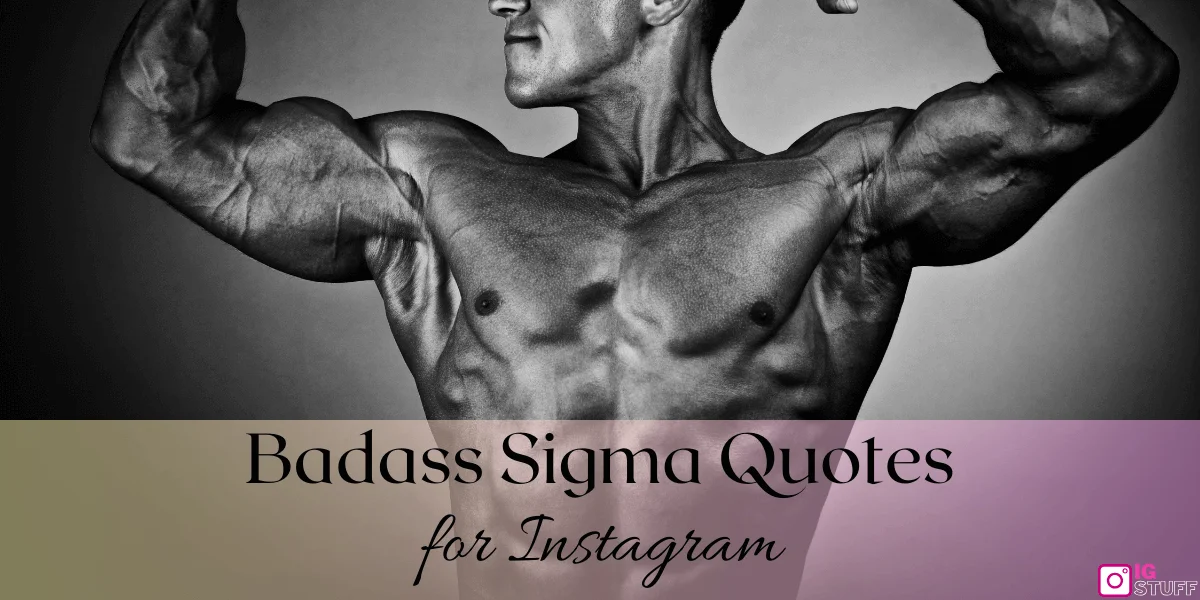 Sigma Captions for Instagram
