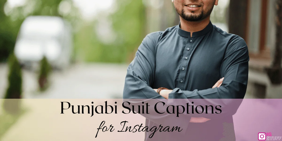 Suit Captions for Instagram