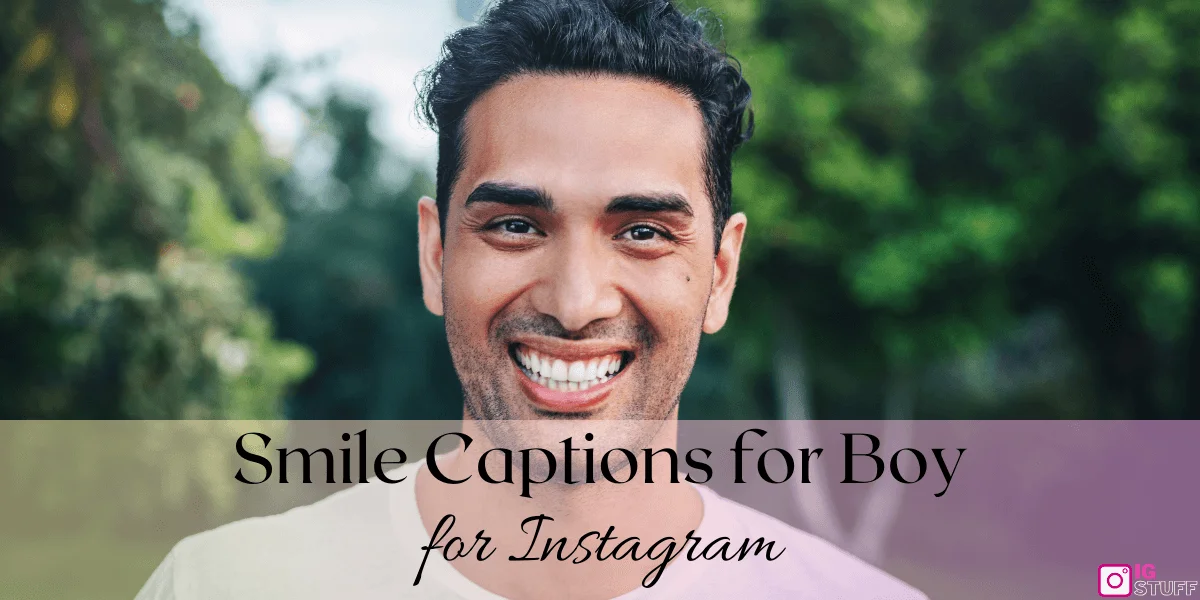 Smile Captions for Instagram