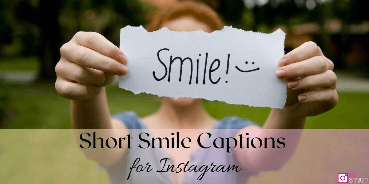 Smile Captions for Instagram
