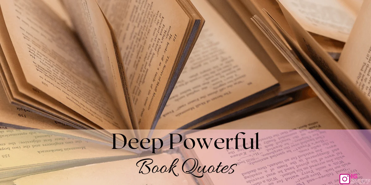 Instagram Captions for Book Lovers