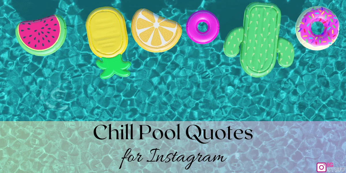 Pool Captions for Instagram