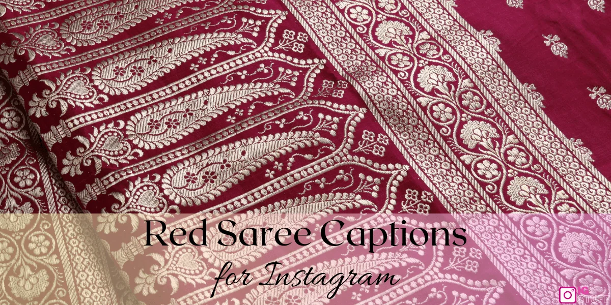 saree captions for instagram 4
