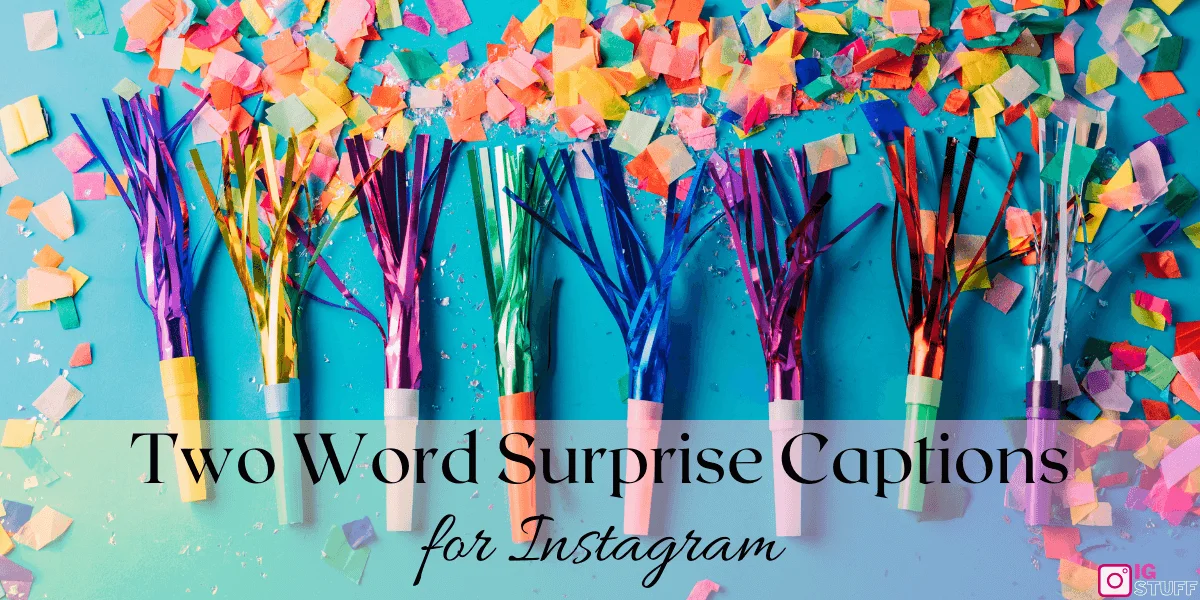 Two Word Captions for Instagram