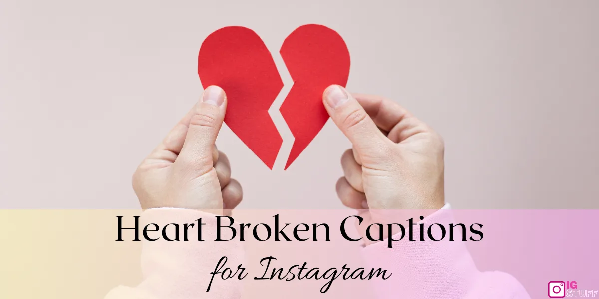 Broken Captions for Instagram