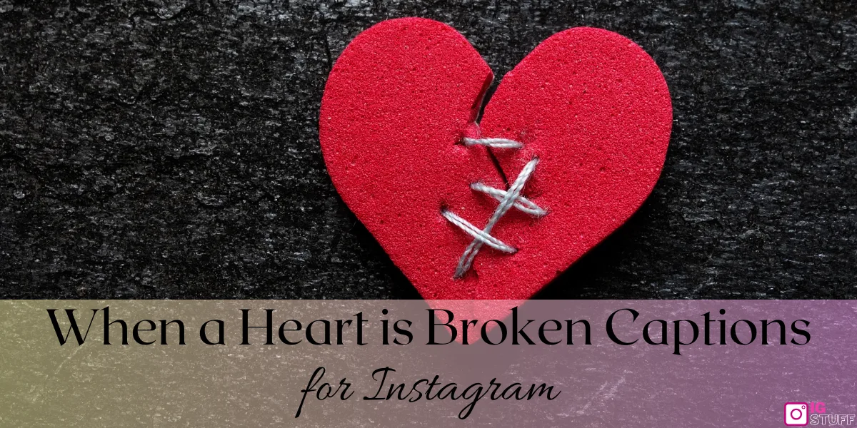 Broken Captions for Instagram