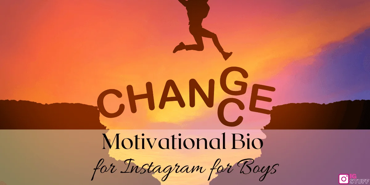 Motivational Instagram VIP Bio