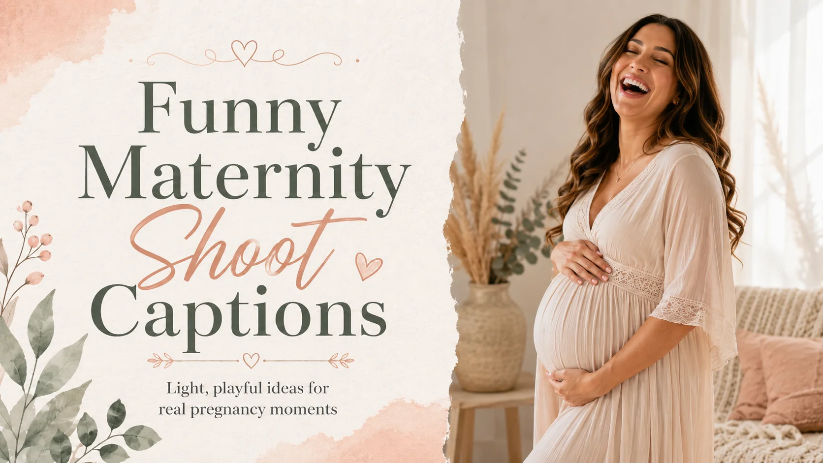 Maternity photo Captions 