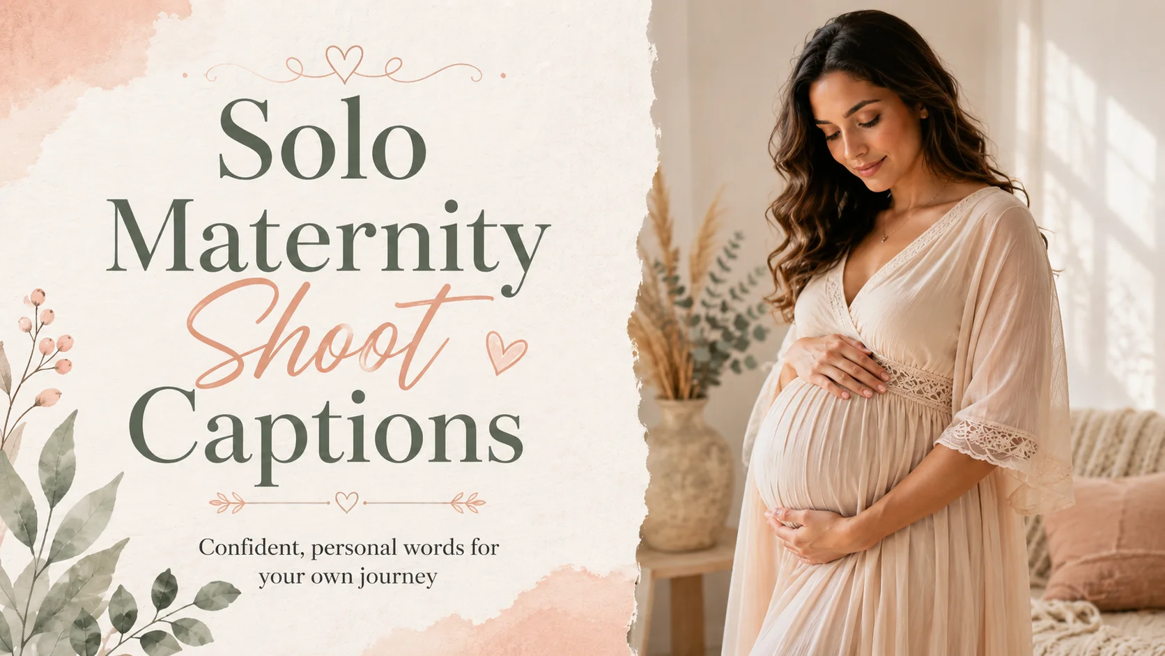 Maternity photo Captions 