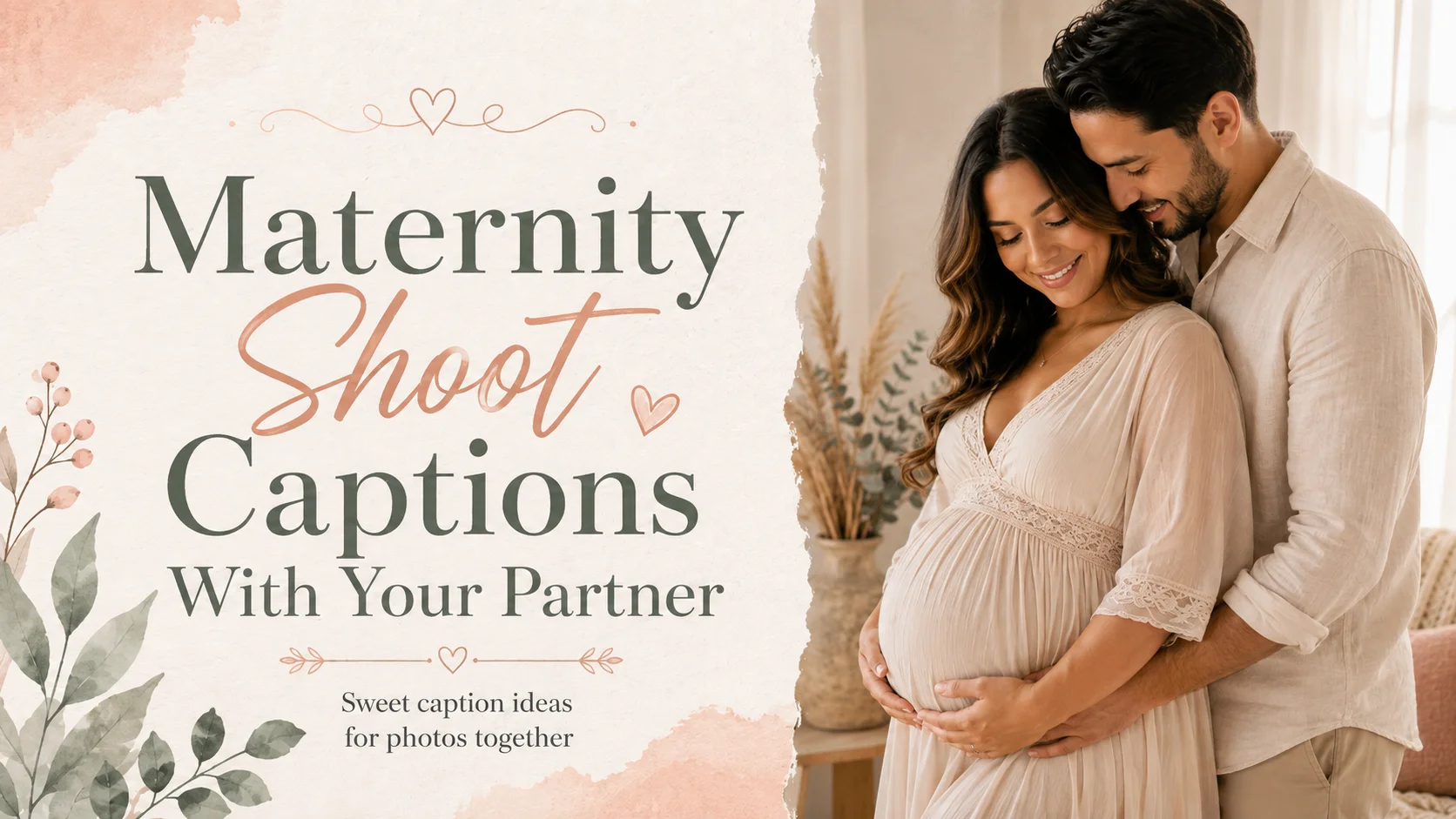 Maternity photo Captions 