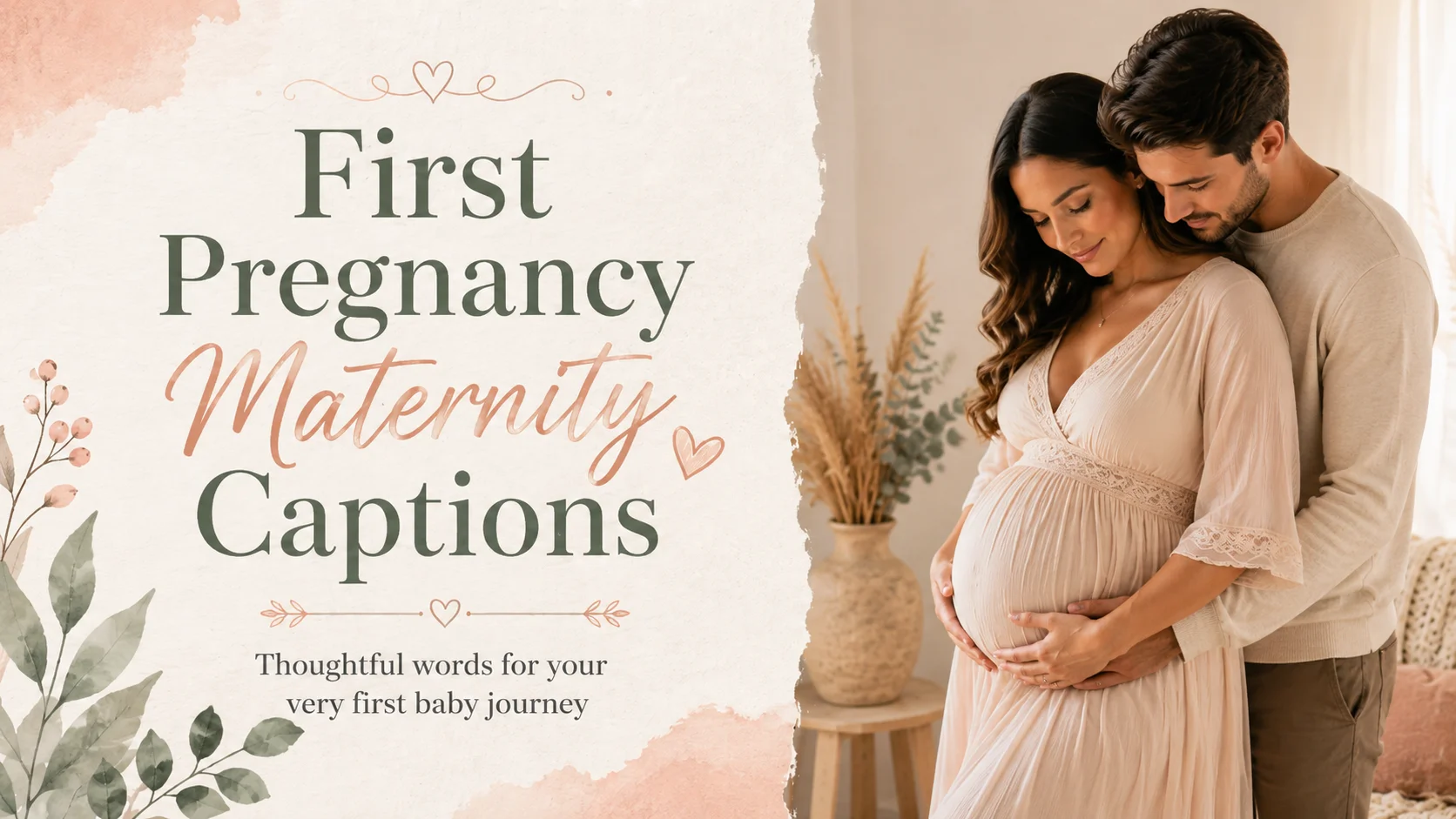 Maternity photo Captions 