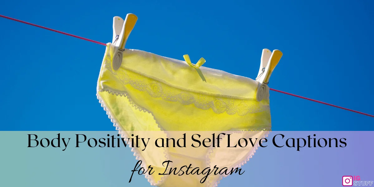 Underwear Captions for Instagram