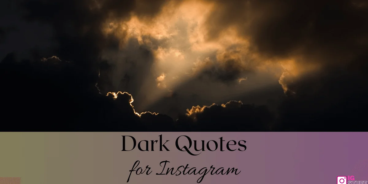 Dark Captions for Instagram
