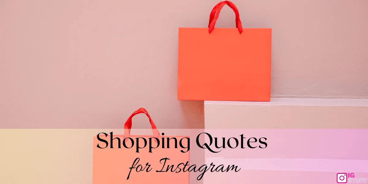 Shopping Captions for Instagram