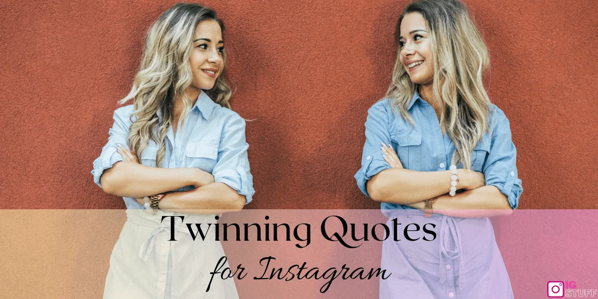 Twin Captions for Instagram