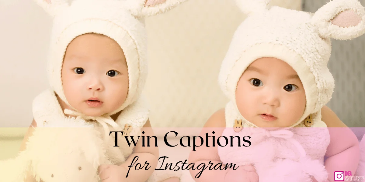 Twin Captions for Instagram