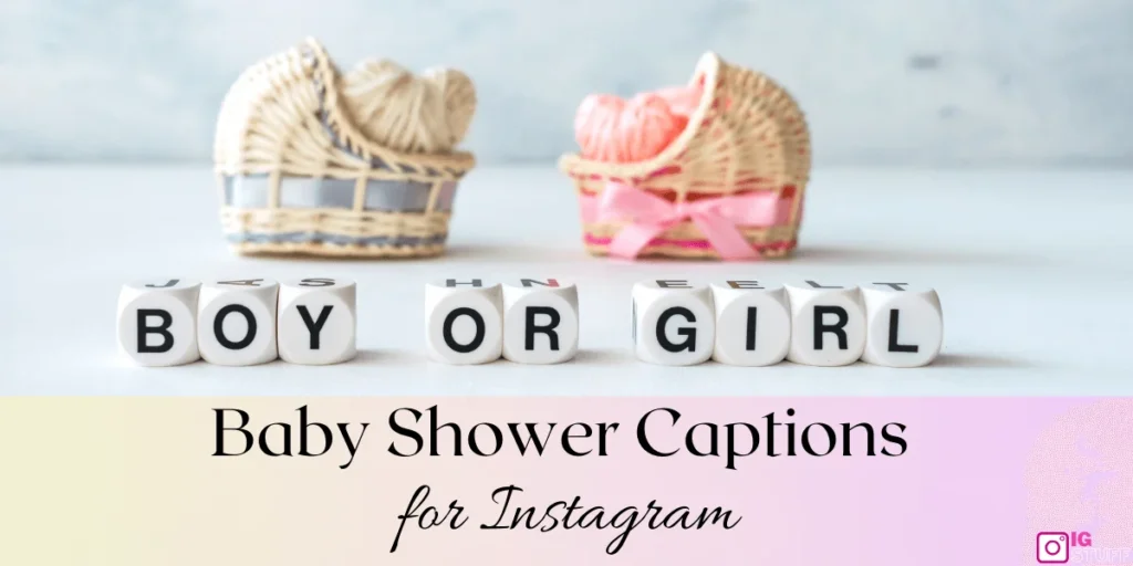 Baby Shower Captions for Instagram