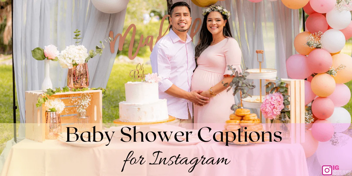 Baby Shower Captions for Instagram