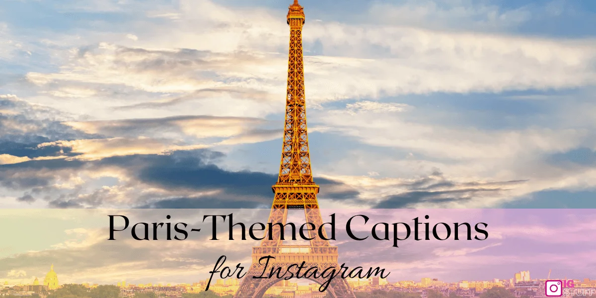 France Captions for Instagram