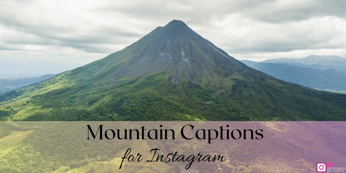 Mountain Captions