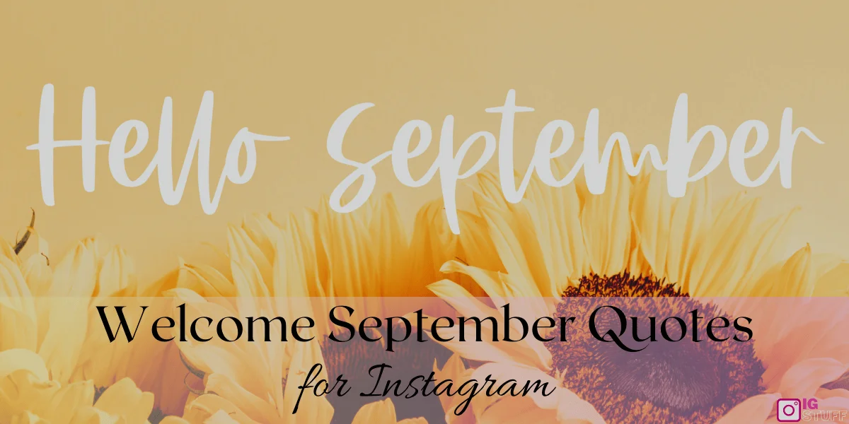 Hello September Quotes - quotes about september