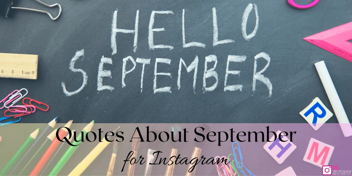 Hello September Quotes - quotes about september