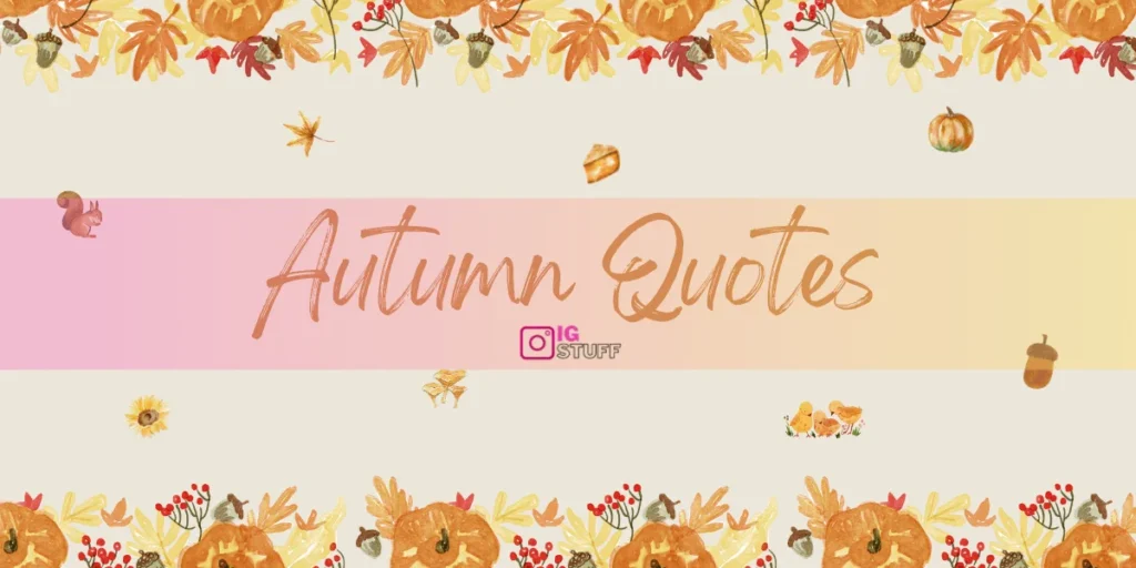 Autumn Quote