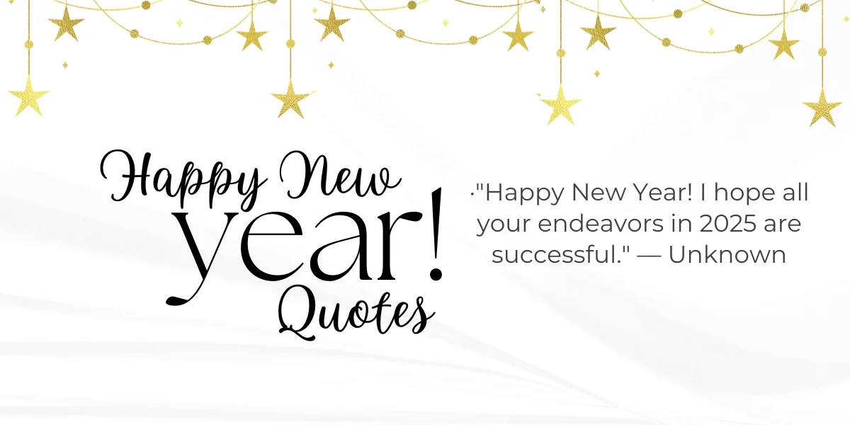 Happy New Year Quotes 