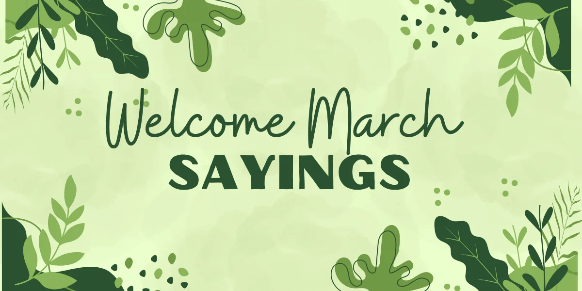 hello march quotes