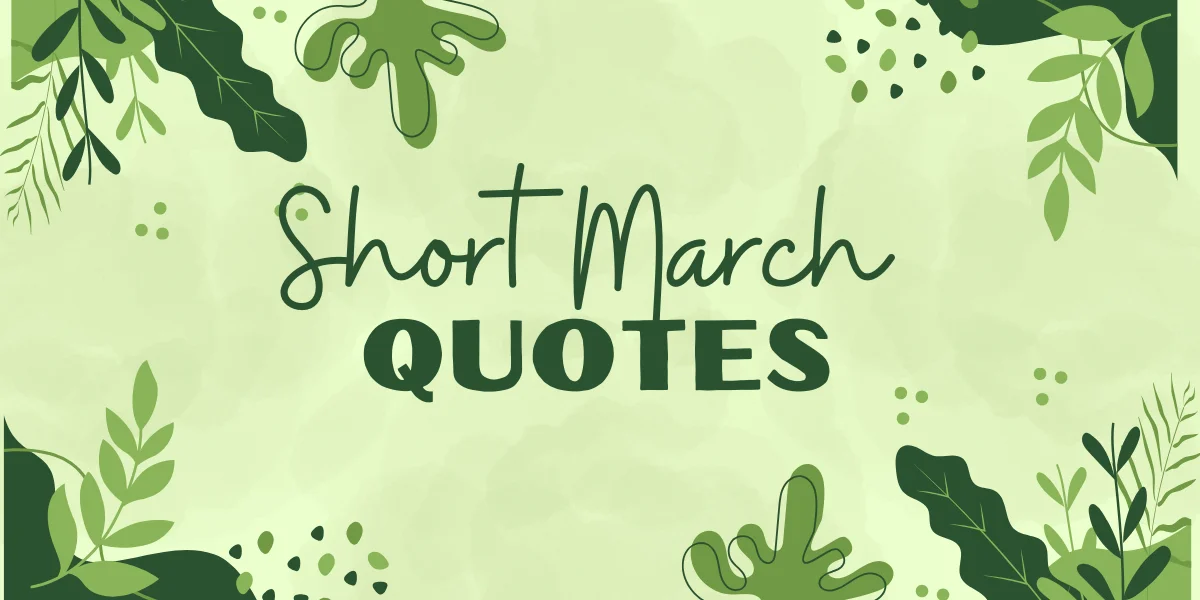 hello march quotes